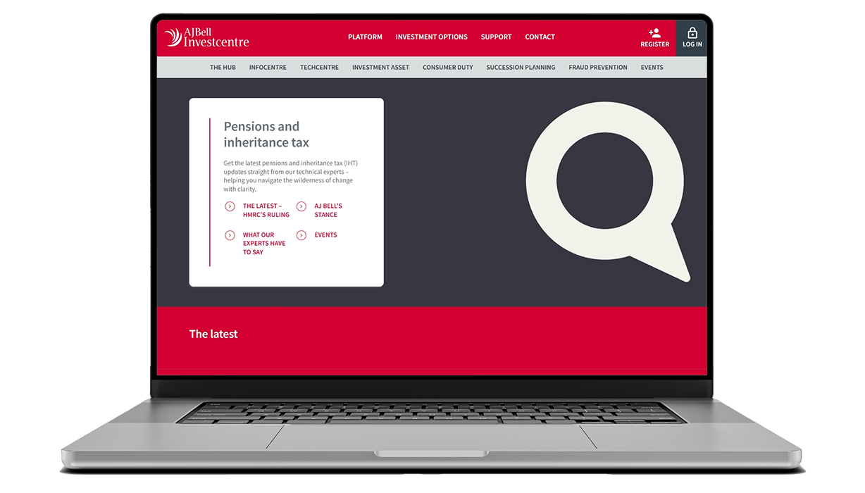 Pensions and IHT page