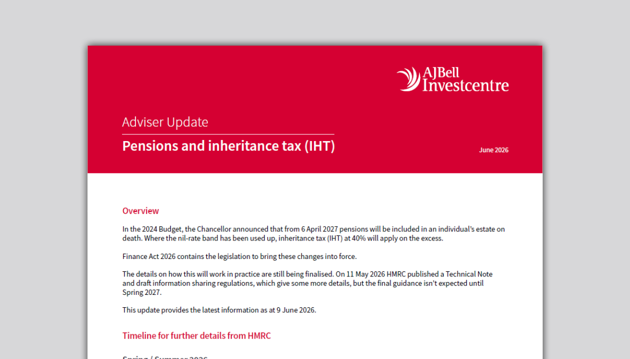 Pensions and IHT June 2026