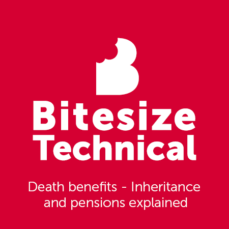 Bitesize technical logo IHT death benefits