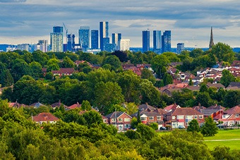Manchester skyline