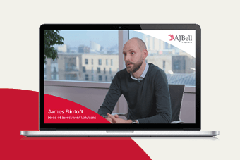 Image of James Flintoft on a laptop screen