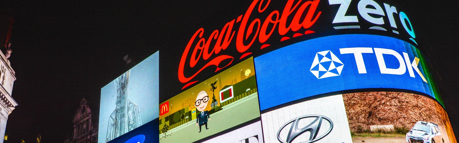 Branded advertising board