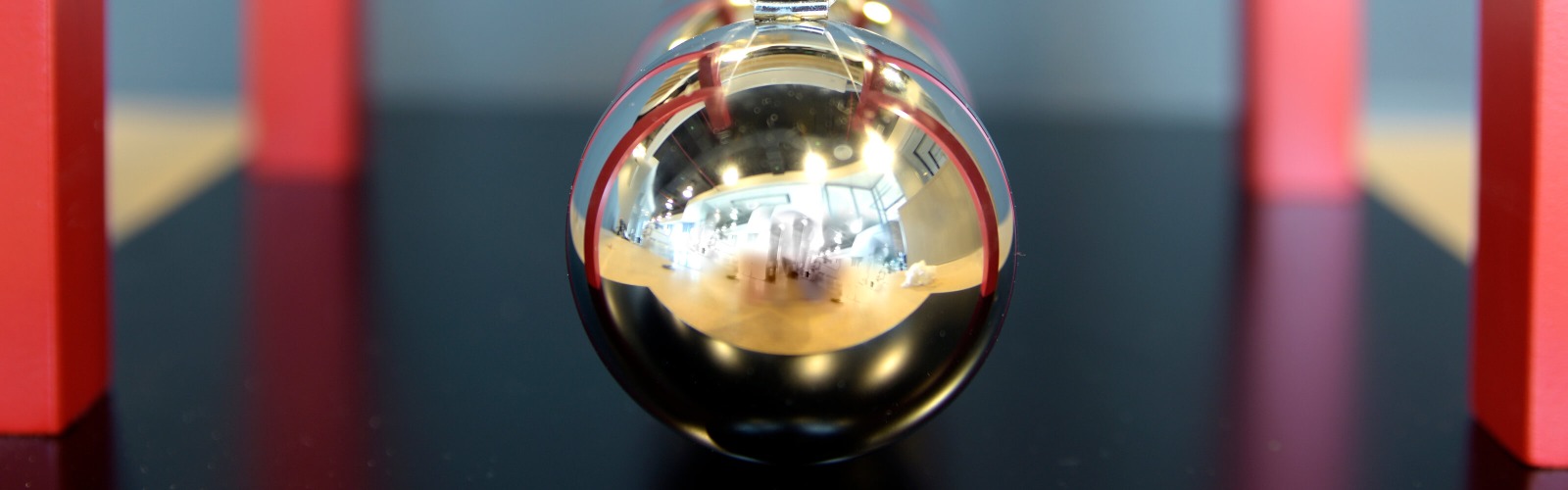 Pendulum swing close up