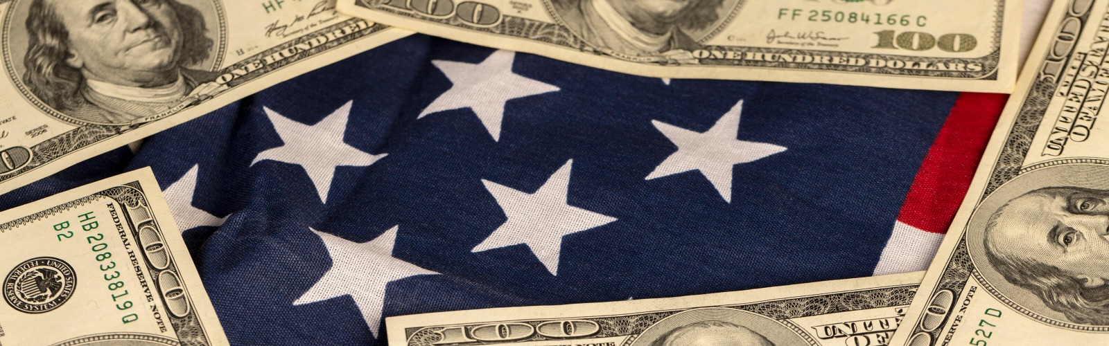 Dollar USA flag