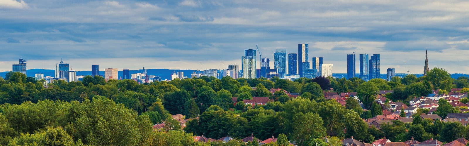 Manchester skyline