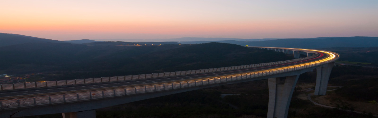 Bridge at dusk