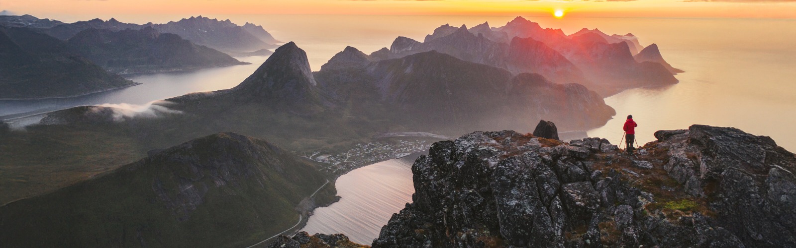 Landscape with mountains