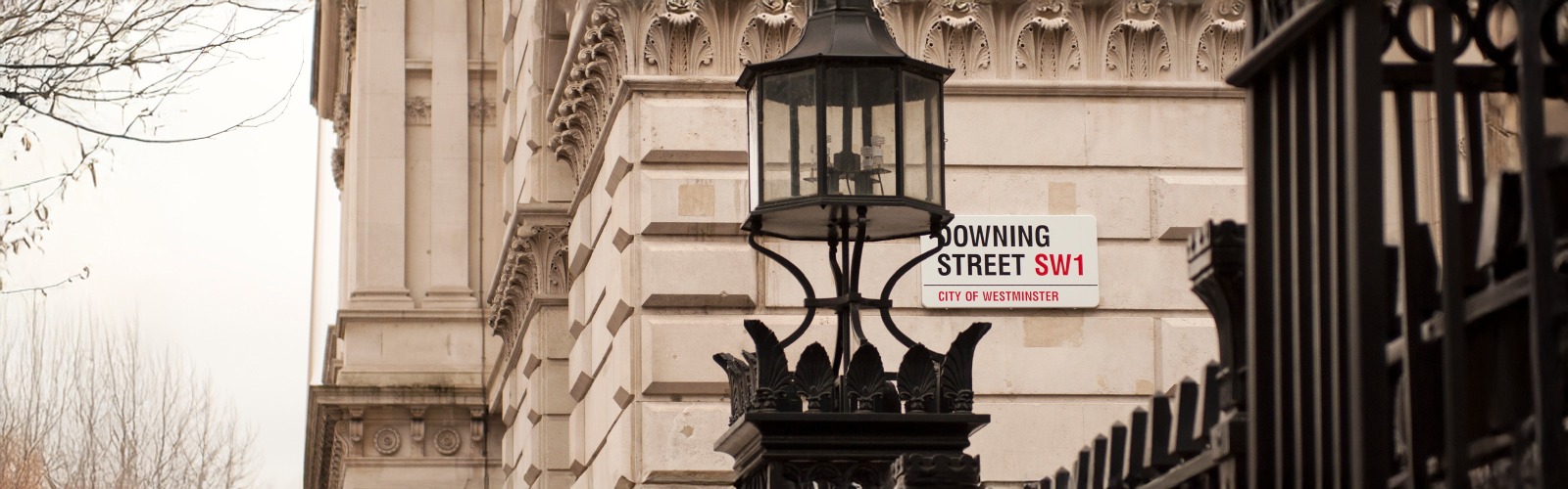 10 Downing Street sign